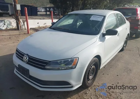 2015 Volkswagen Jetta 2.0L S from USA, damaged, VIN 3VW1K7AJ9FM318636